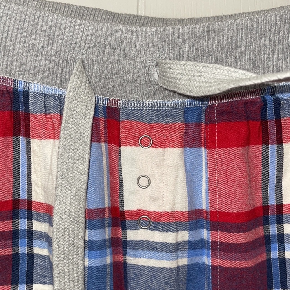 Aerie Jogger Plaid Flannel Pajama Pants - Picture 3 of 11
